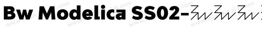 Bw Modelica SS02字体转换